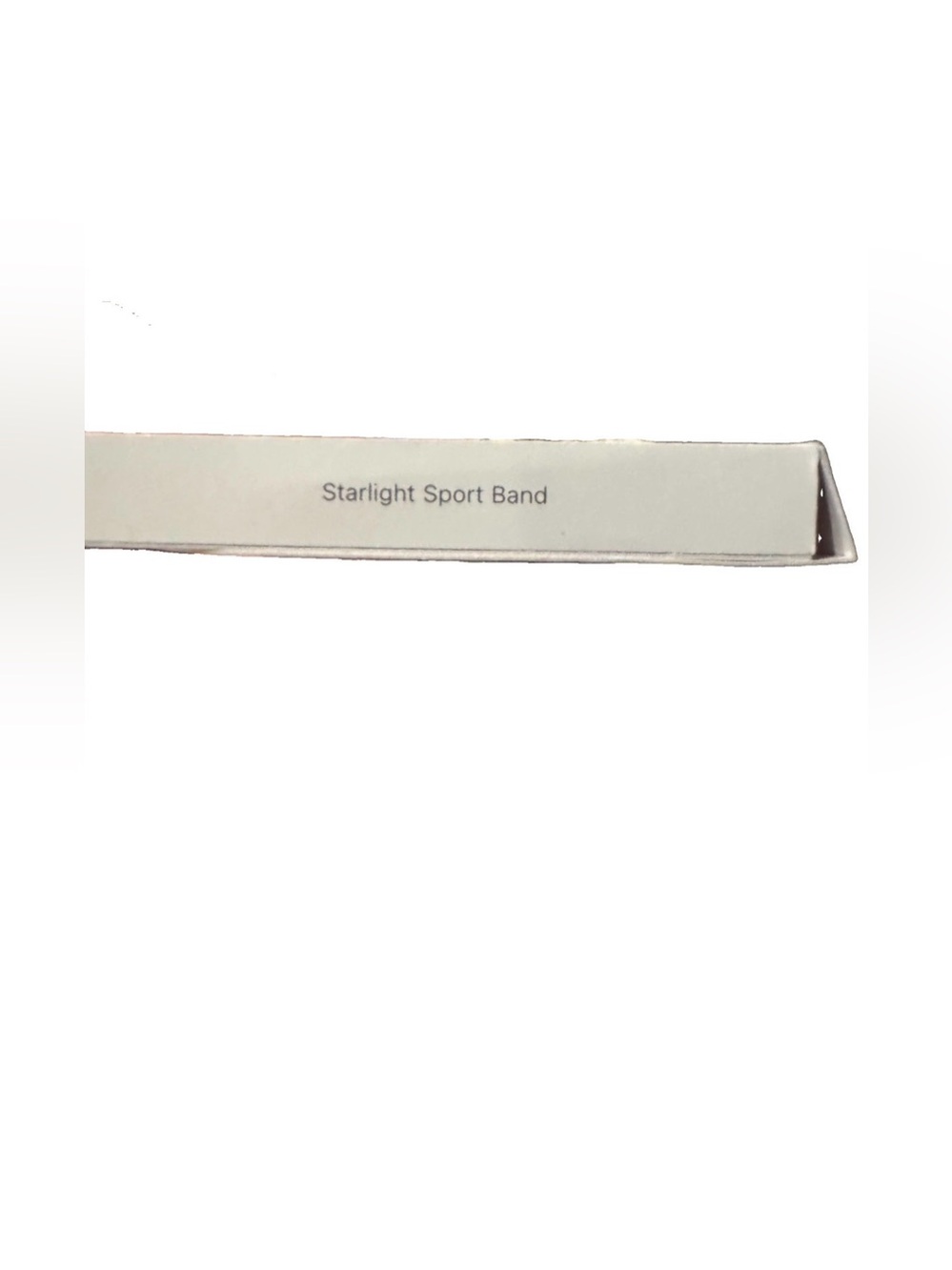 Original Apple Watch Starlight Sport Band S/M For Apple Watch 40mm Starlight - Picture 3 of 10